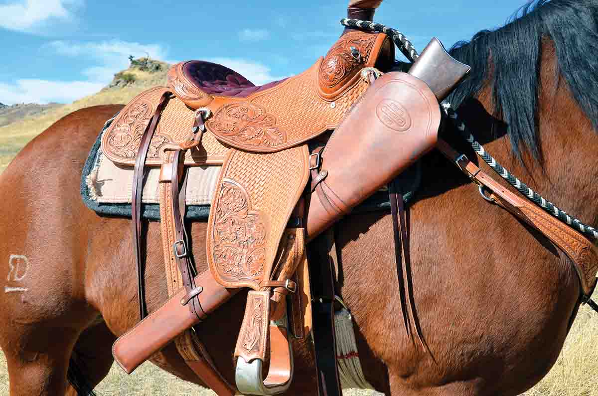 Although Winchester’s .44s were puny in regard to power, one reason they sold so well in the late 1800s/early 1900s was that they were so light. That made them handy for horseback carry.